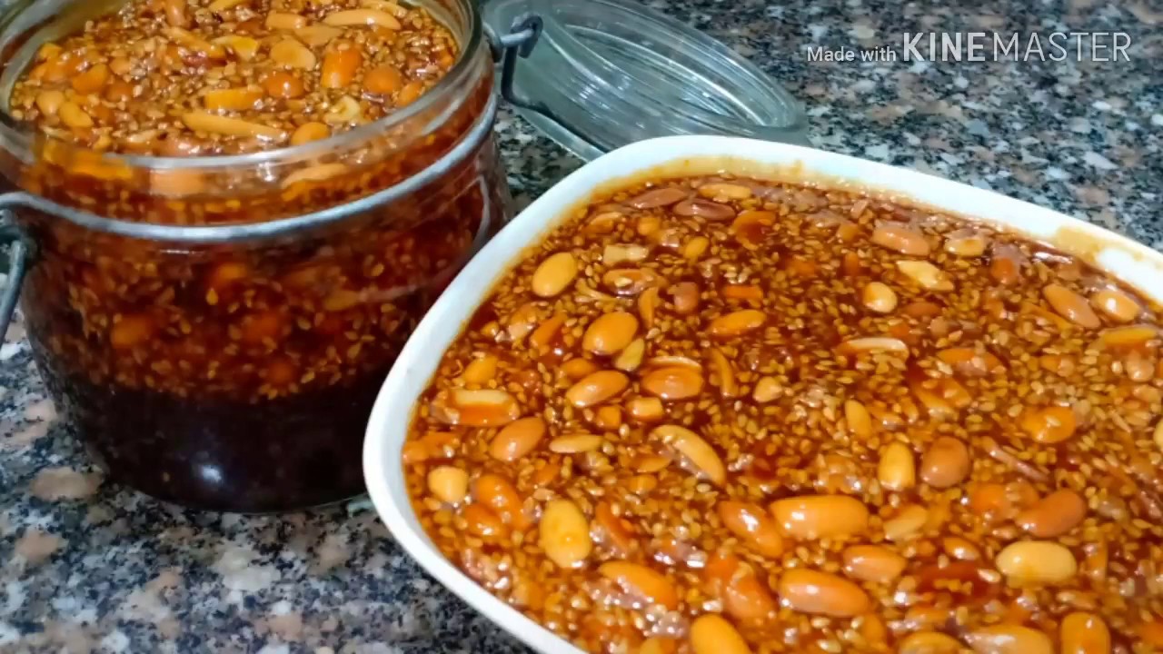 طريقة عمل الحلبة المعقودة أو المفتقة بأسرار جدتي  على أصولها بطعم وريحة زمان