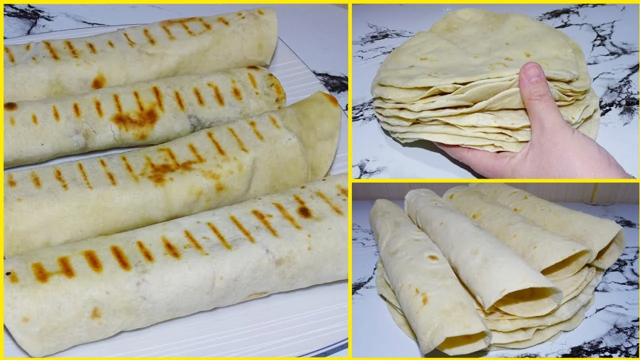 عشان الشاورما.. طريقة تجهيز العيش السوري في البيت بدون استخدام الفرن انسي إنك تشتريه من بره تانى ينفع معاكي لكل السندوتشات