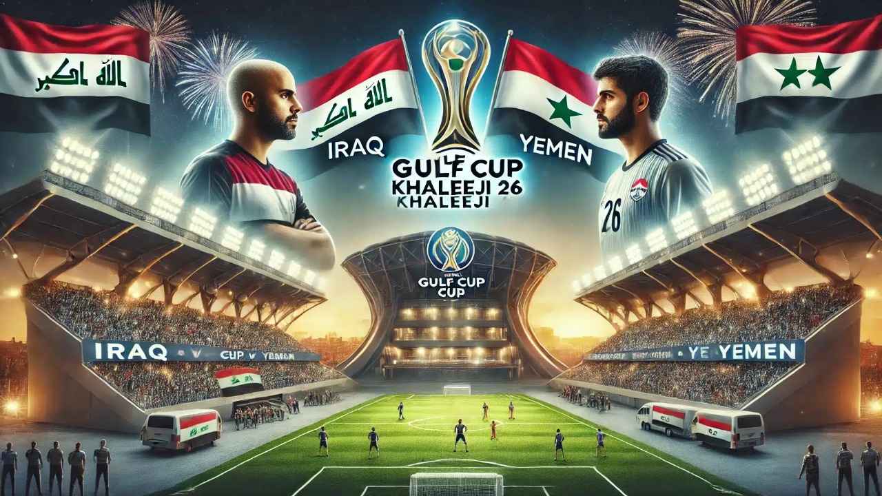 لعبة العراق.. القنوات الناقلة لمباراة العراق واليمن في كأس الخليج العربي 26 والمعلقين