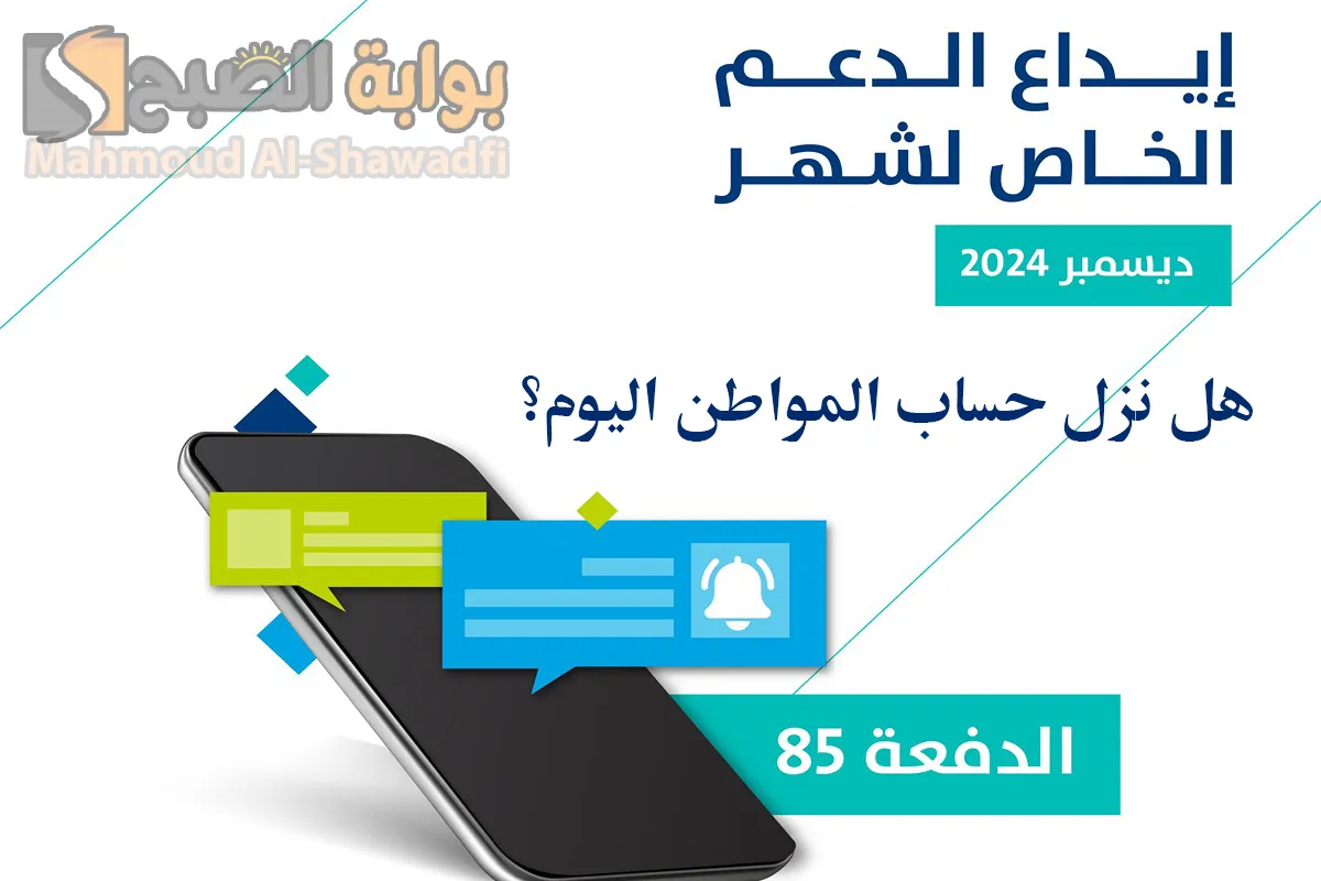 شاملًا الدعم الإضافي.. هل نزل حساب المواطن اليوم؟ الدفعة 85 “البرنامج” يُجيب
