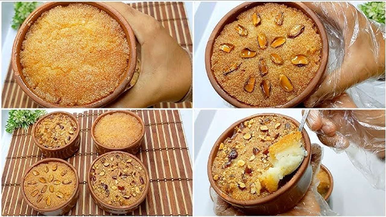 بسبوسة الزبادي بالفرن وصفة هتتعمل في 10 دقايق بخطوات احترافية