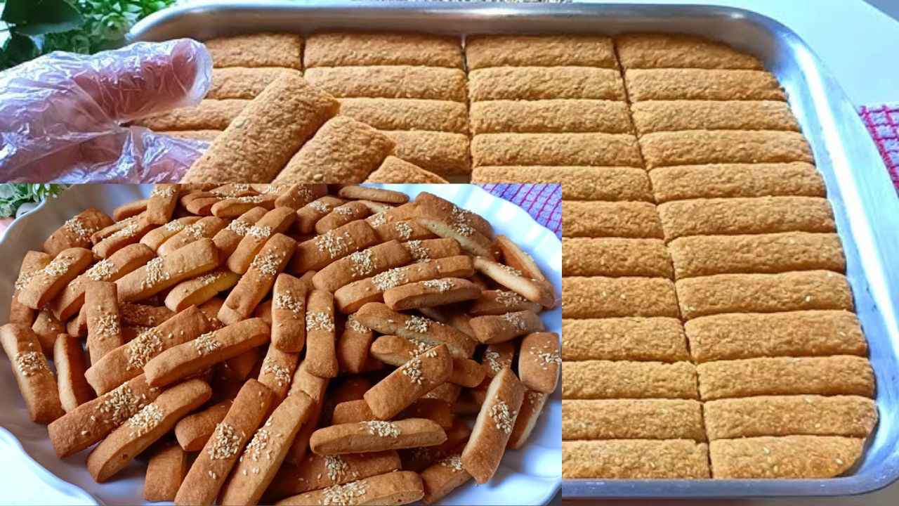 لذة ممتعة مع كوب من الشاي .. قراقيش السمسم الشهية لأحلى سناكس في المنزل والعمل