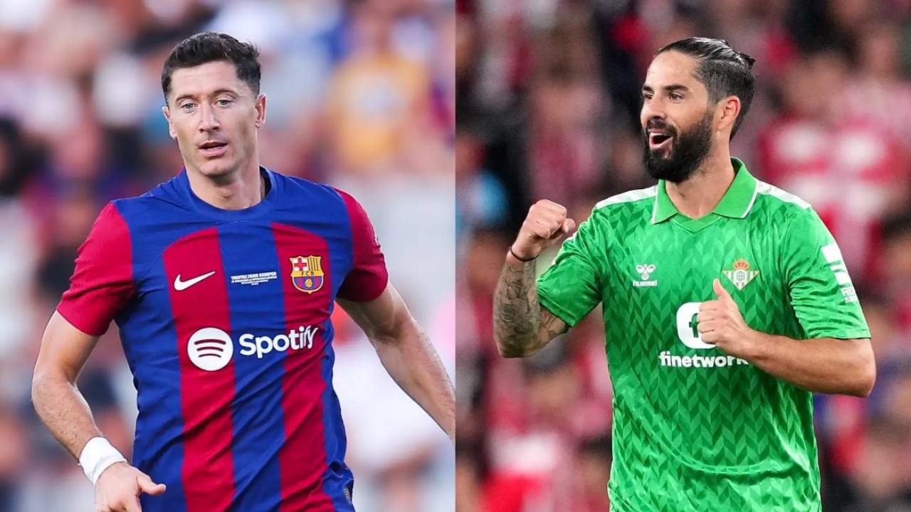 الموعد والقنوات.. من هو معلق مباراة برشلونة وريال بيتيس في الدوري الإسباني 2024-2025؟