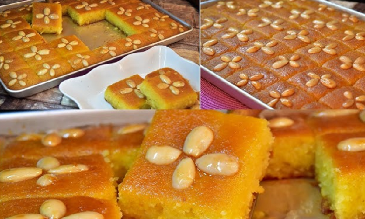طرية وبتدوب في الفم.. بمكونات بسيطة طريقة عمل الهريسة في المنزل