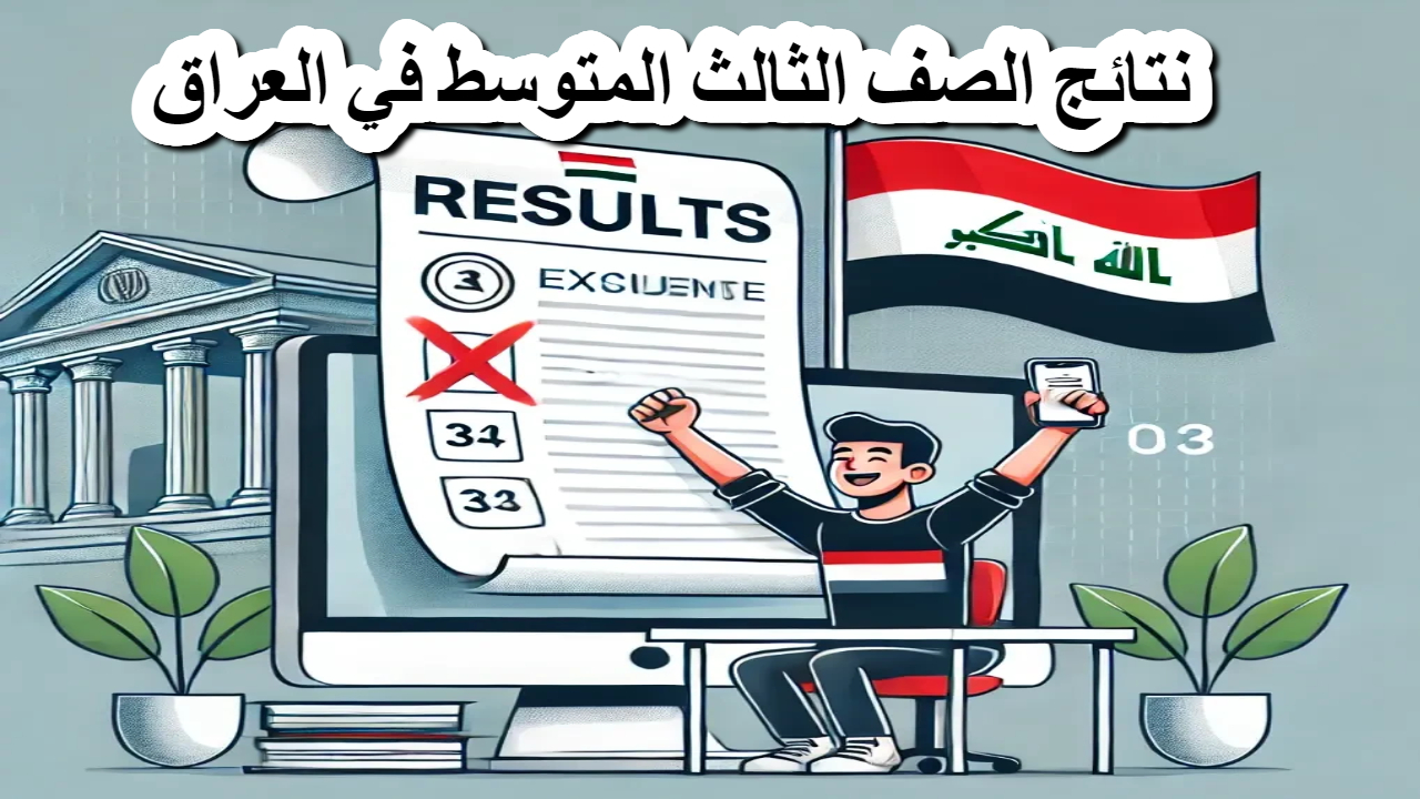 لجميع المحافظات العراقية .. رابط نتائج الصف الثالث المتوسط في العراق 2025 فور الإعلان عنها