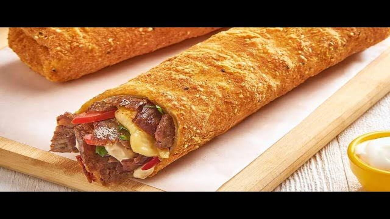 طريقة عمل شماريخ كرم الشام بشوات مختلفة شاورما اللحم والدجاج