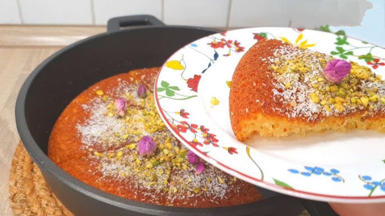 بسبوسة الطاسة السريعة هتتعمل في دقايق بدون مجهود