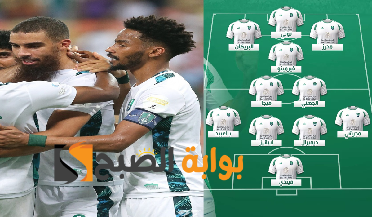 تشكيلة الأهلي والعروبة اليوم في الجولة الـ 18 من دوري روشن السعودي