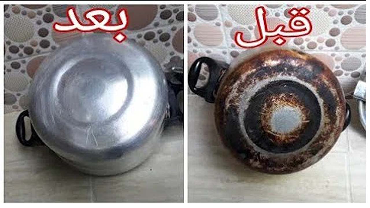 طرق سهله وسريعه لتنظيف الألومنيوم في المنزل وتسيح الزيوت بمكونات طبيعية