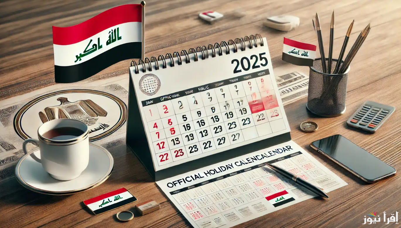 “موعد العطلة القادمة”.. رزمانة جدول العطل الرسمية في العراق 2025 للموظفين والطلاب