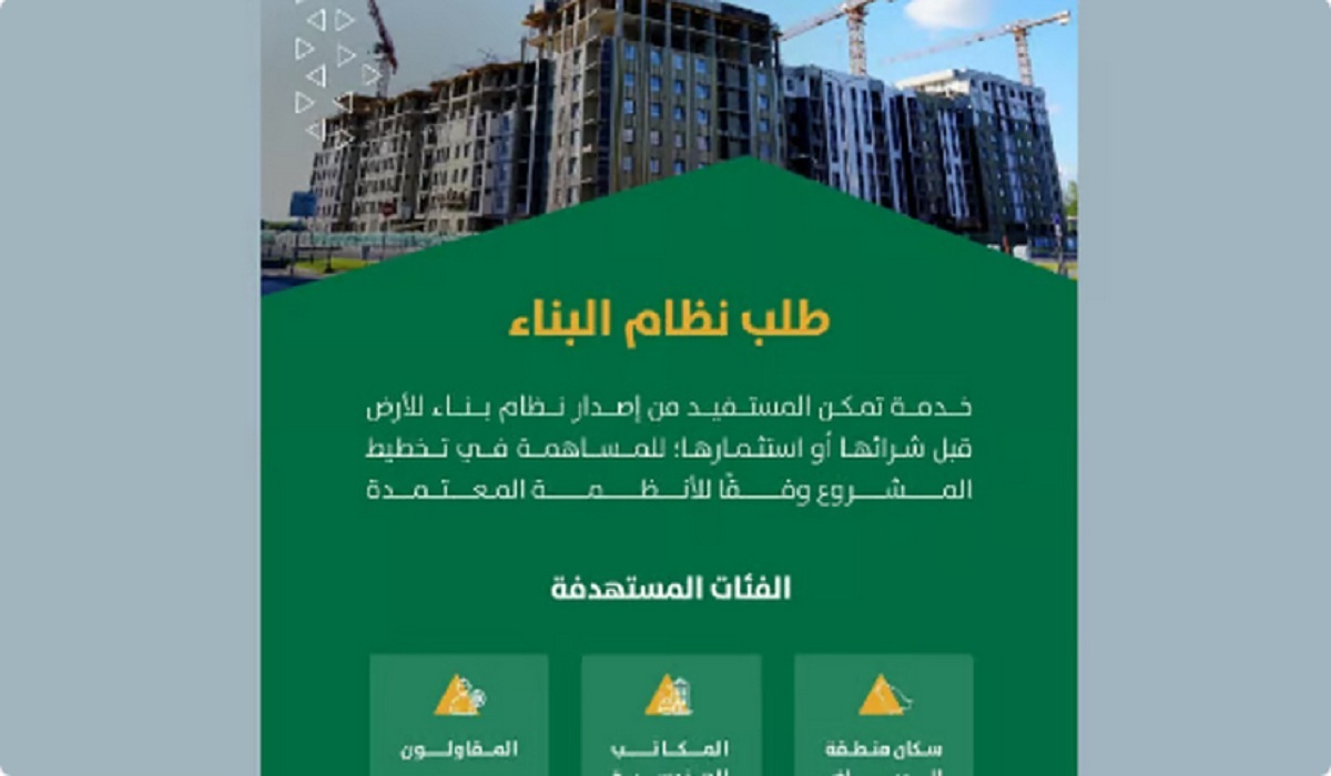 رسمياً.. أمانة الرياض تتيح خدمة إصدار نظام البناء عبر تطبيق “مدينتي”