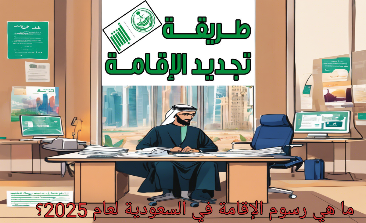 ما هي رسوم الإقامة في السعودية لعام 2025؟ لمدة عام وعاملين بالشروط الجديدة