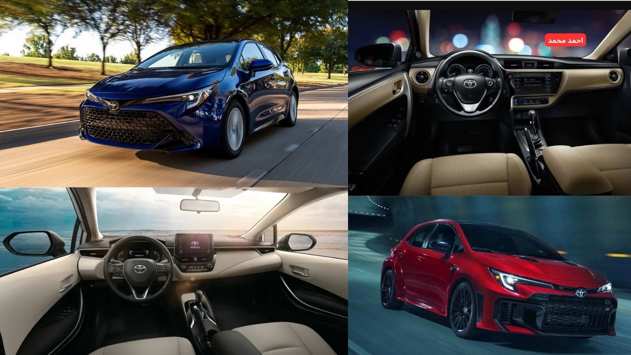 تقنيات متطورة وتصميم فخم وشيك.. سعر ومواصفات تويوتا كورولا 2025 Toyota Corolla بسرعات عالية وثبات على الطريق