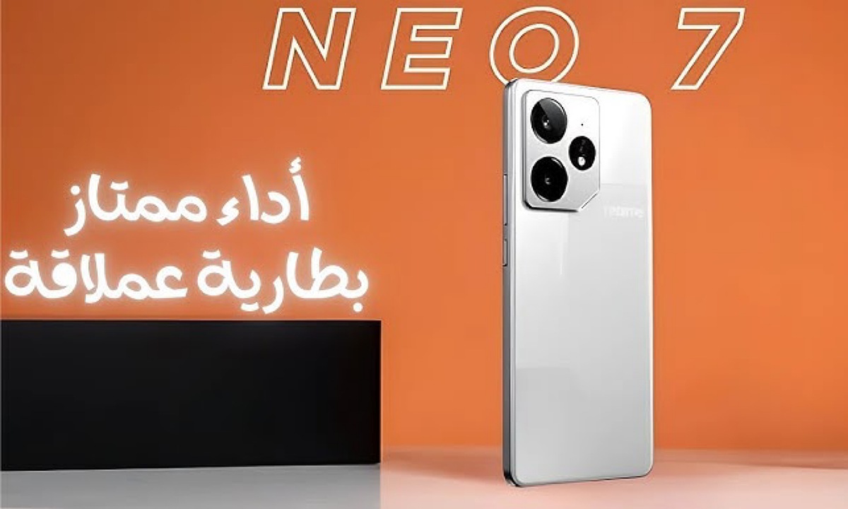 موبايل أسطوري بلا منافس.. سعر ومواصفات هاتف Realme Neo 7 ريلمي نيو 7 مع بطارية قوية وأداء مميز في الألعاب