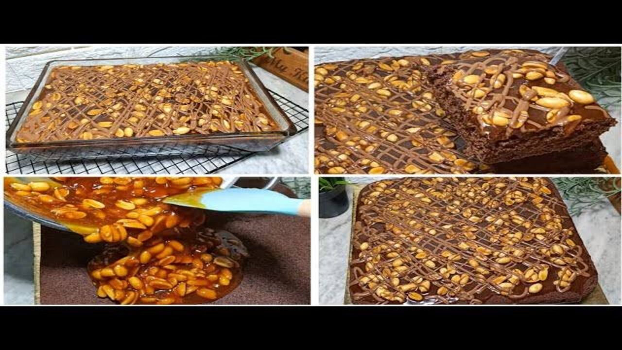 بطعم خطير.. طريقة تحضير كيكة السنيكرز بصوص كراميل