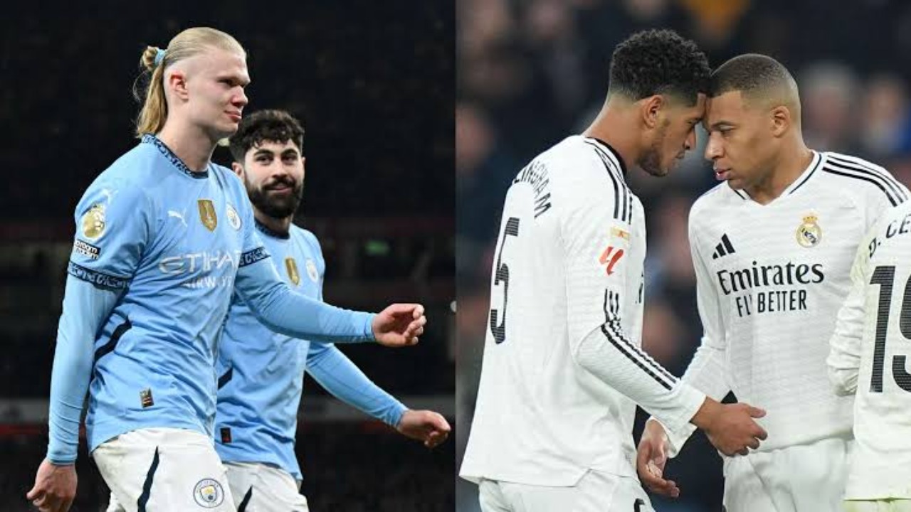 موقعة الحسم بين ريال مدريد ومانشستر سيتي في دوري الأبطال أوروبا 2025