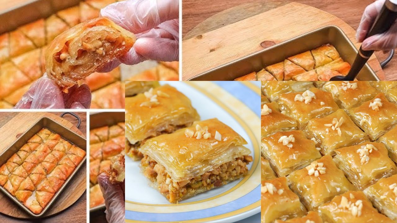 أهلا رمضان وحلوياته المقرمشة اللذيذة .. حضري البقلاوة في منزلك واستمتعي بأحلى حلوى رمضانية