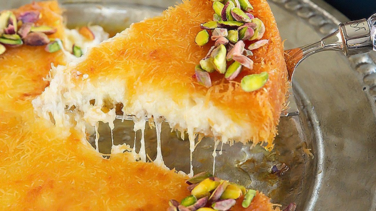 الكنافة النابلسية على أصولها بكل أسرارها زي محلات الحلواني .. هتبقي أستاذة فيها