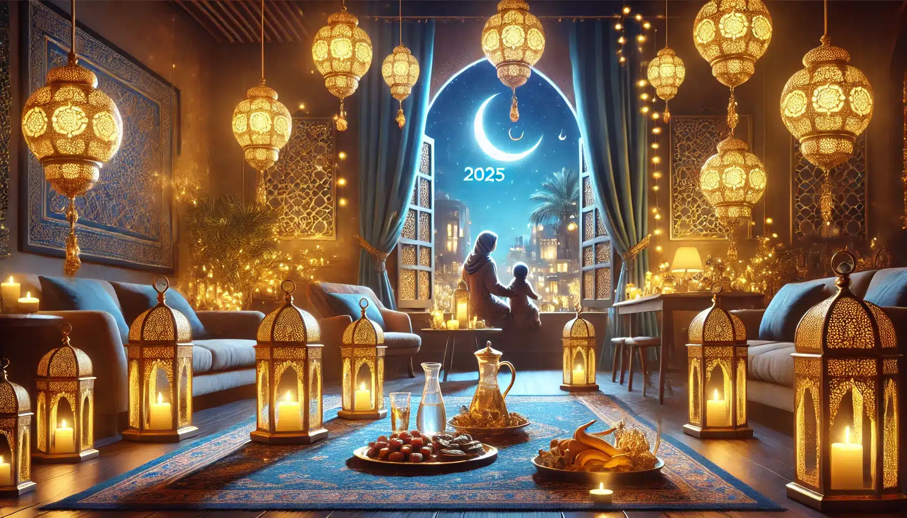 رسائل تهنئة شهر رمضان 2025حصرية ومميزة.. أجمل بطاقات وصور مباركات بقدوم رمضان