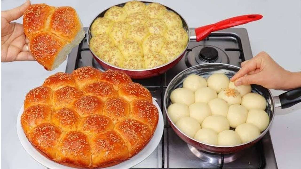 خلية النحل السريعة حضريها في الطاسة بربع كوب زيت للافطار اليومي