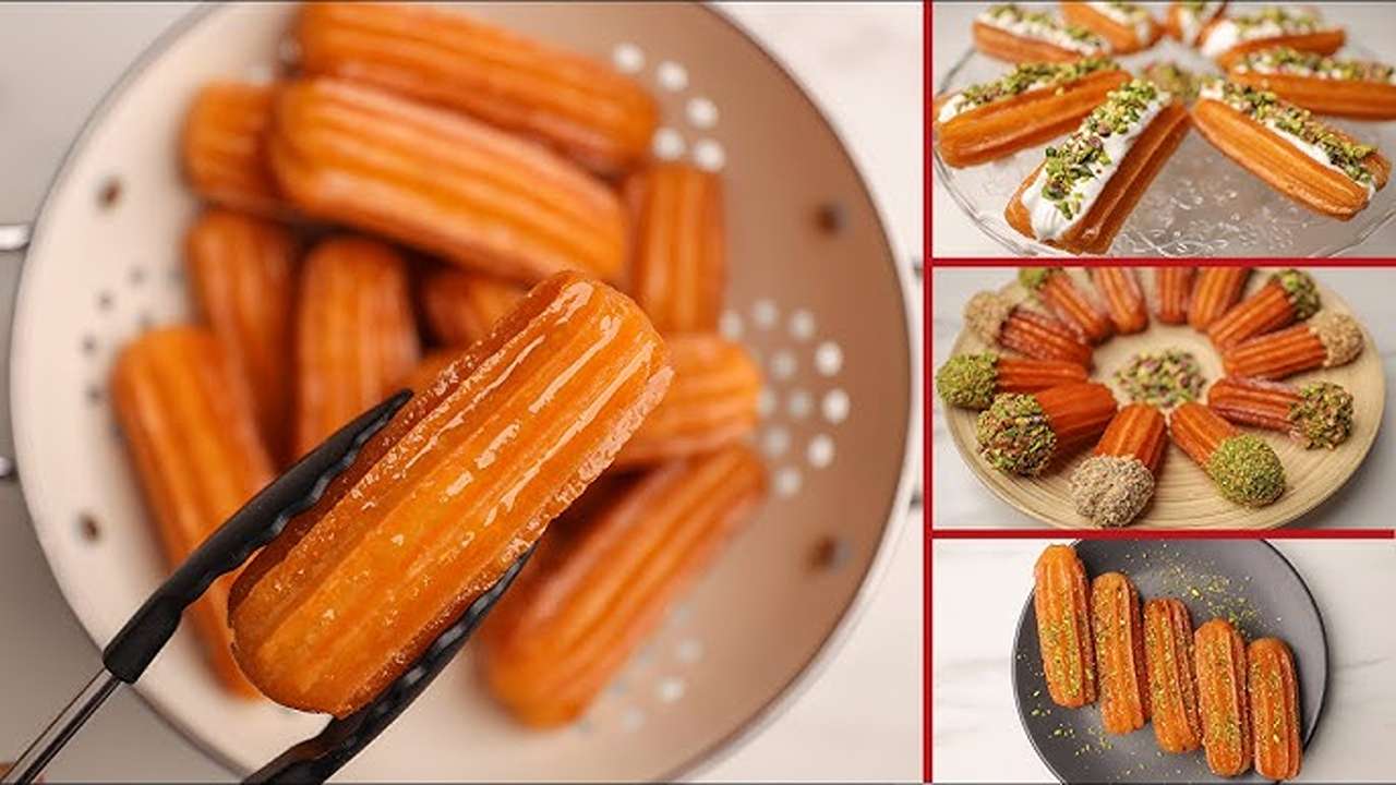 بلح الشام المقرمش اعمليه في دقائق بدون بيض أحلى من أحلى محل حلواني