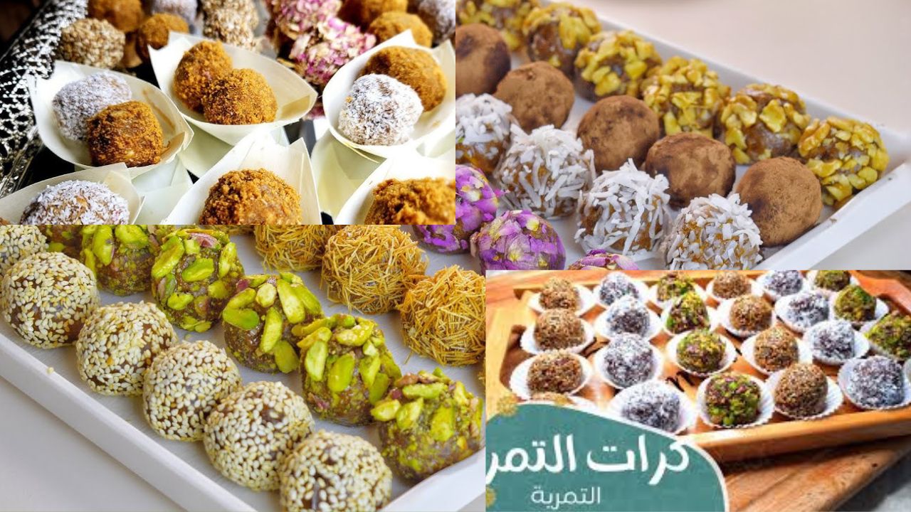 لفطور رمضاني صحي ولذيذ .. كرات التمر الشهية بالفستق وجوز الهند تجهزيها في دقائق بطعم خرافي