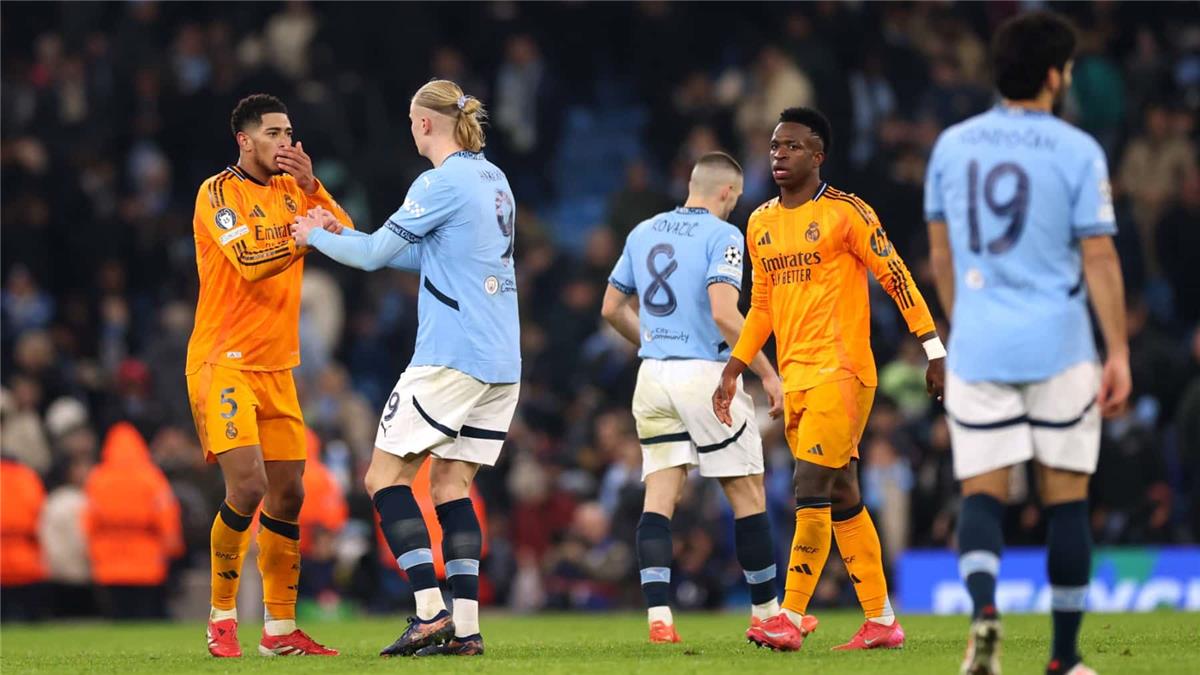 Real Madrid vs Manchester City.. مباراة ريال مدريد ومانشستر سيتي اليوم بدوري أبطال أوروبا| هل يشارك مرموش؟
