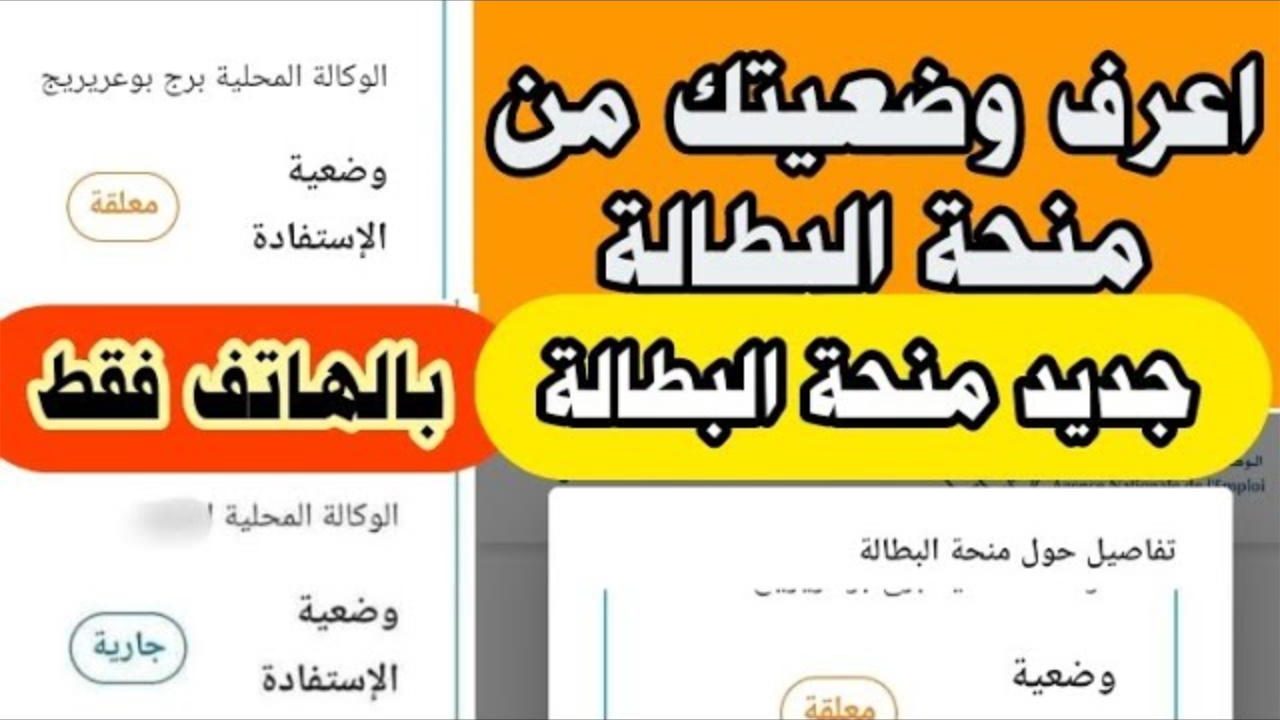 ما معنى وضعية الاستفادة معلقة في منحة البطالة؟.. الوكالة الوطنية للتشغيل