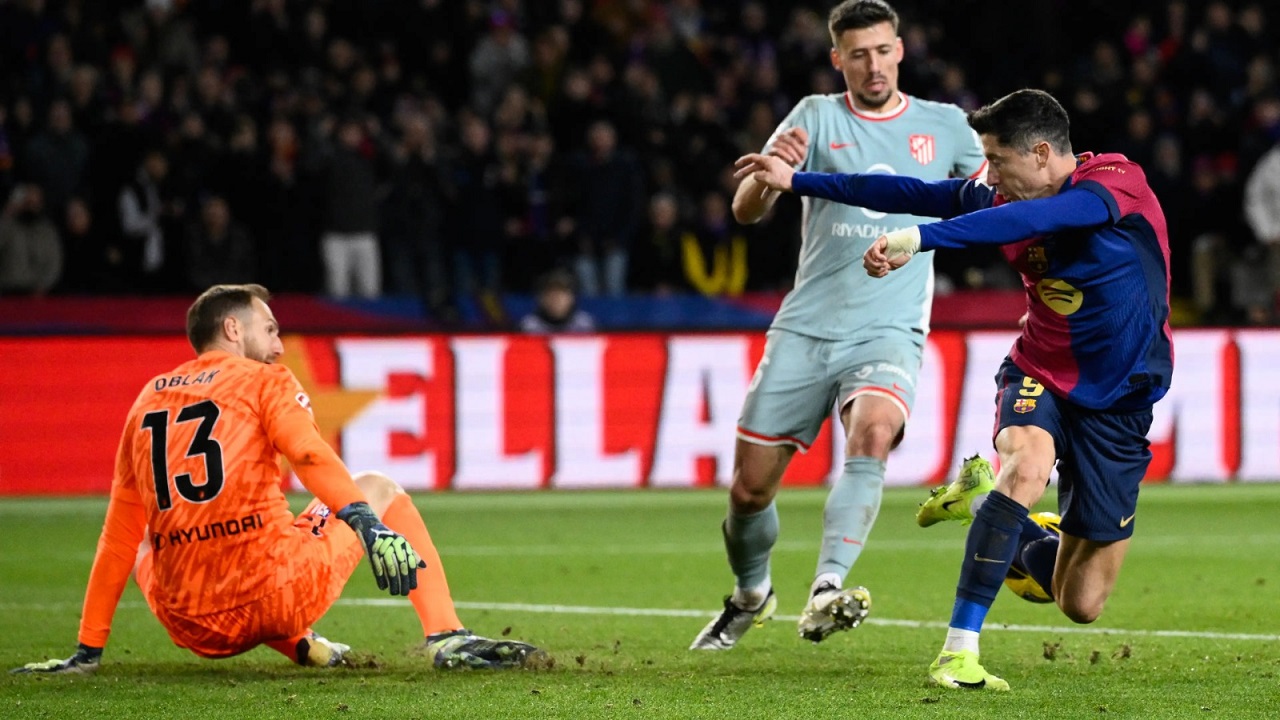 القنوات الناقلة لمباراة برشلونة وأتلتيكو مدريد بكأس ملك إسبانيا