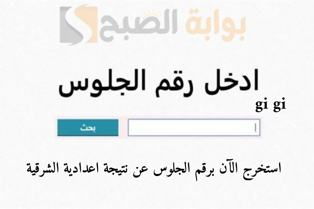 “رابط شغال” ظهرت الآن نتيجة 3 إعدادي محافظة الشرقية بنسبة نجاح 74.71