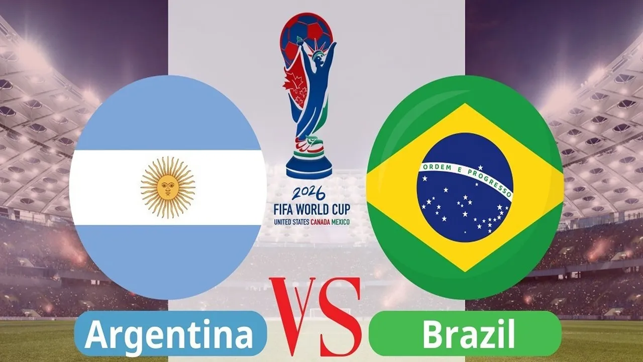“ماتش Argentina vs Brazil”.. القنوات الناقلة لمباراة الأرجنتين والبرازيل اليوم في تصفيات كأس العالم 2026