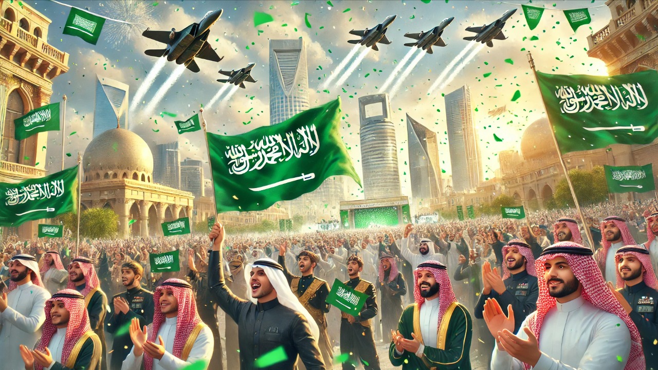 “راية خفقت بعز وشموخ” أجمل عبارات تهنئة عن يوم العلم السعودي 2025.. من رمزية السيف إلى شهادة التوحيد !!