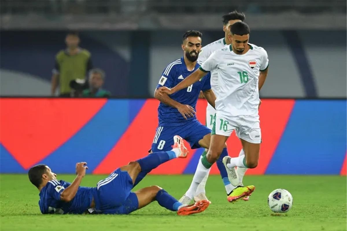 القنوات الناقلة لمباراة العراق والكويت الإياب في تصفيات آسيا المؤهلة لكأس العالم 2026.. أسود الرافدين ضد الأزرق