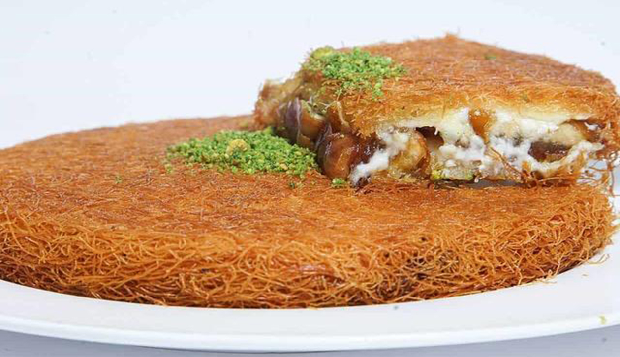 طريقة عمل الكنافة بالتمر والمكسرات لتجددي على سفرتك في شهر رمضان