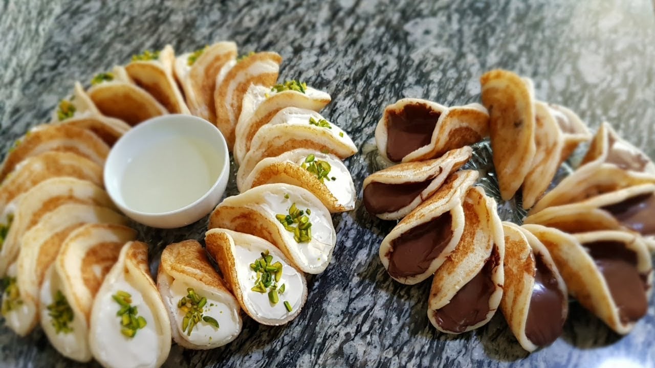 القطايف بالنوتيلا … أحلى حلويات رمضان اعمليها لأطفالك واستمتعي بمذاقها الشهي