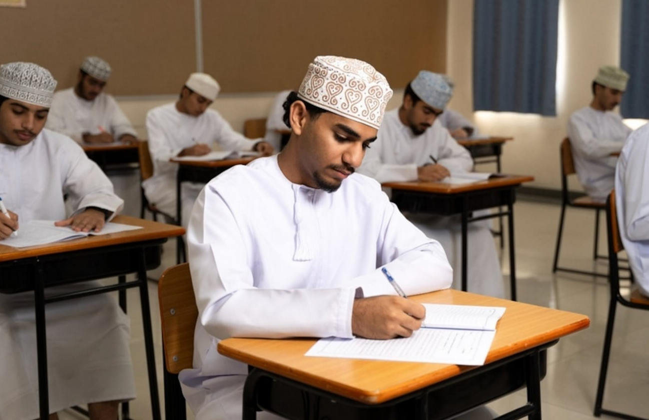 استعلام نتائج الدبلوم العام سلطنة عمان 2024-2025 البوابة التعليمية أو خدمة الرسائل النصية SMS بعد اعتمادها