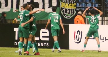 الاتحاد السكندري يقترب من إنبي بالتعادل 1 – 1 في الشوط الأول