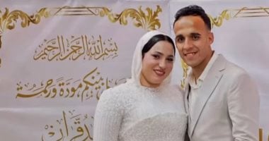 ناصر منسى، مهاجم الزمالك، يشارك لحظات من عقد قرانه عبر صور جديدة