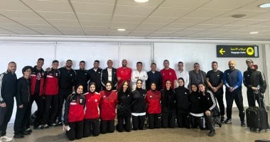 وصول فريق الكاراتيه إلى المغرب تحضيراً للمشاركة في الدوري العالمي.. صور