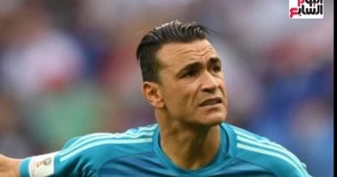 الحضري يسجل رقماً تاريخياً في كأس العالم مع منتخب الفراعنة ضد السعودية