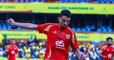 أندية عراقية تتابع طاهر محمد استعدادًا لضمه من الأهلي في الصيف المقبل