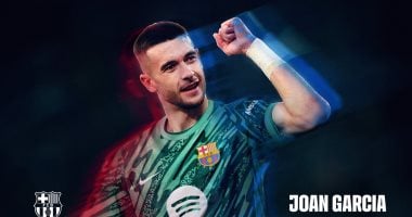 برشلونة يعلن رسمياً عن التعاقد مع خوان جارسيا حارس مرمى إسبانيول