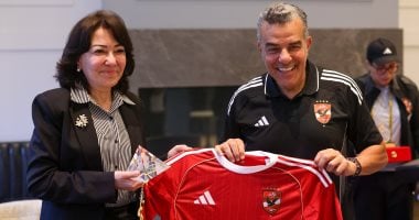 وفد مصري في نيويورك يساند بعثة الأهلي في كأس العالم للأندية بالصور