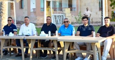 مجلس المصرى يشهد تدريبات الفريق لتحفيز اللاعبين قبل انطلاق الموسم الجديد