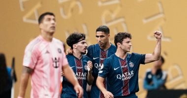 باريس سان جيرمان يتغلب على إنتر ميامي بأربعة أهداف في حضور ميسي بكأس العالم للأندية