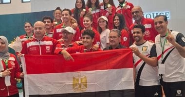 مصر تتصدر جدول ترتيب البطولة الأفريقية للسلاح في نيجيريا برصيد 21 ميدالية