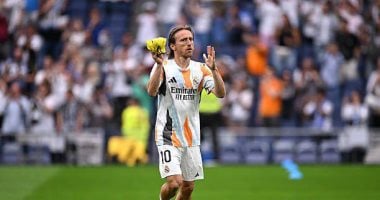 مودريتش يودع ريال مدريد برسالة مؤثرة وسأبقى ممتنًا لهذا النادي العظيم