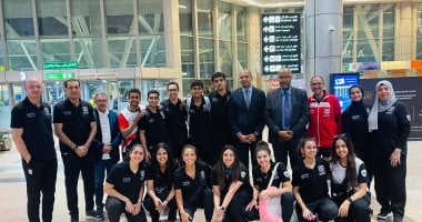 وفد وزارة الشباب والرياضة يكرم أبطال منتخب السلاح عقب نجاحهم في بطولة أفريقيا
