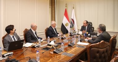 وزير قطاع الأعمال العام يجتمع مع وفد من شركة “GS E&C” الكورية لاستكشاف آفاق التعاون