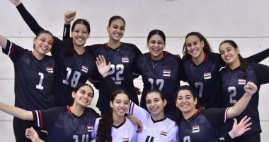 انتصار منتخب الناشئات في الكرة الطائرة على تايلاند ببطولة العالم